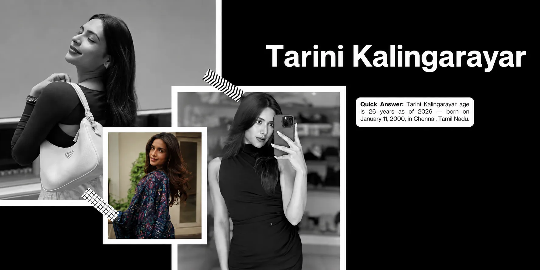 Tarini Kalingarayar Age