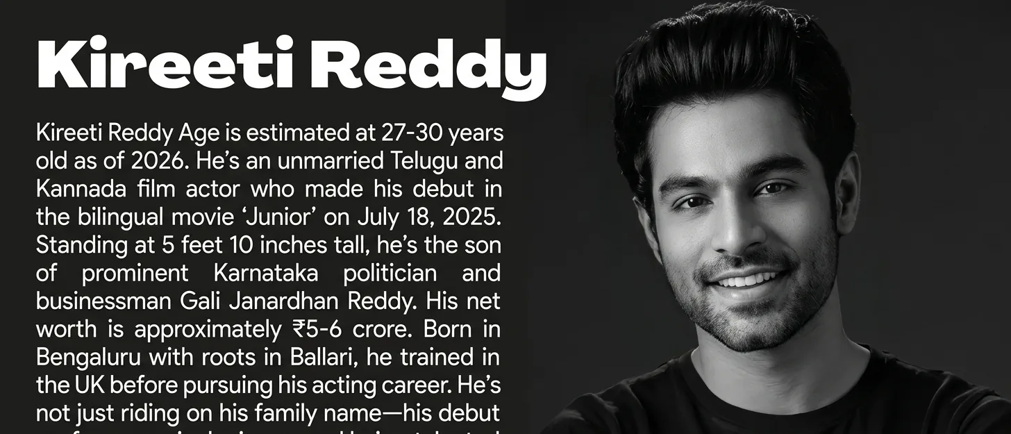 Kireeti Reddy Age